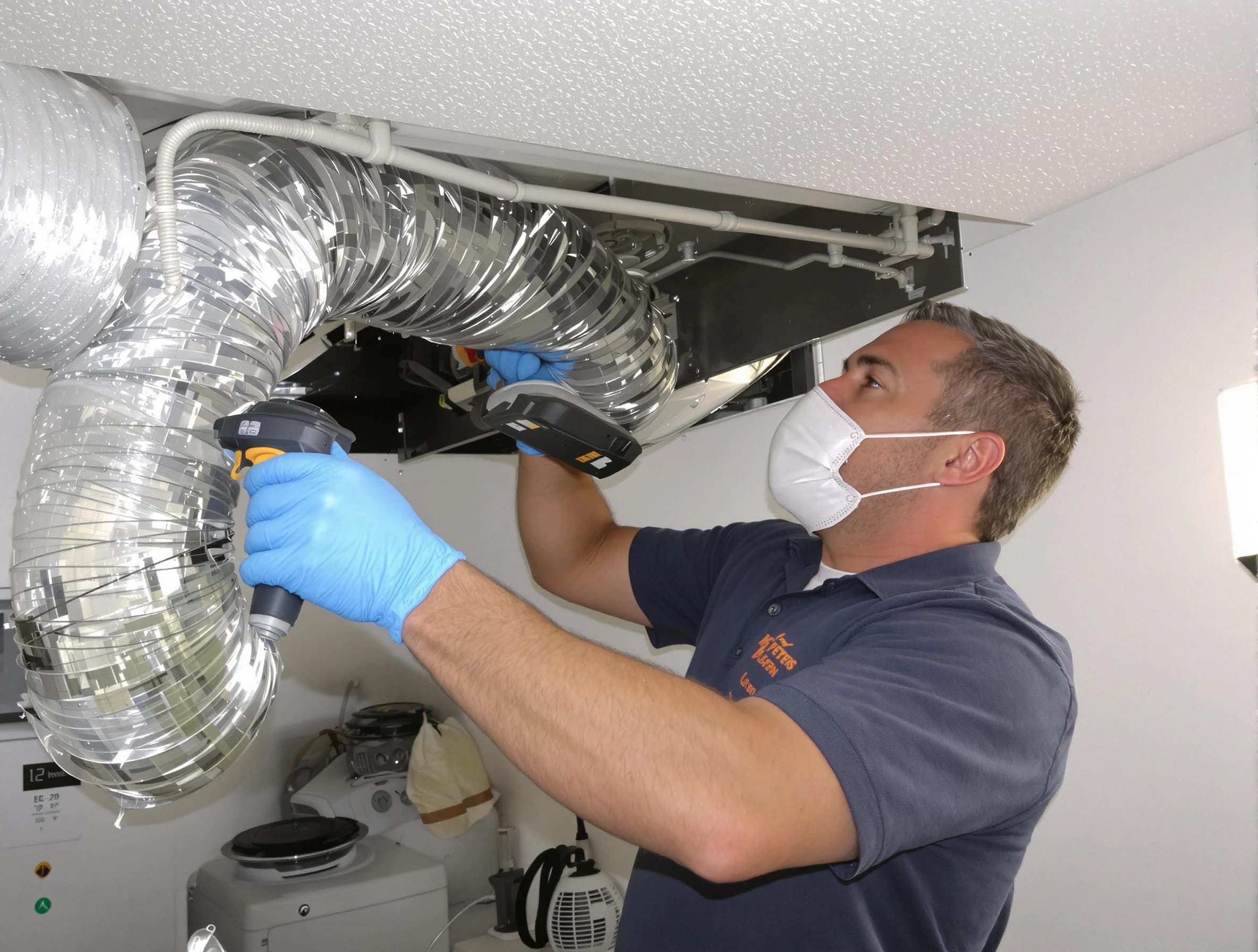 Bosque Farms Dryer Vent Cleaning professional performing thorough residential dryer vent cleaning in Bosque Farms