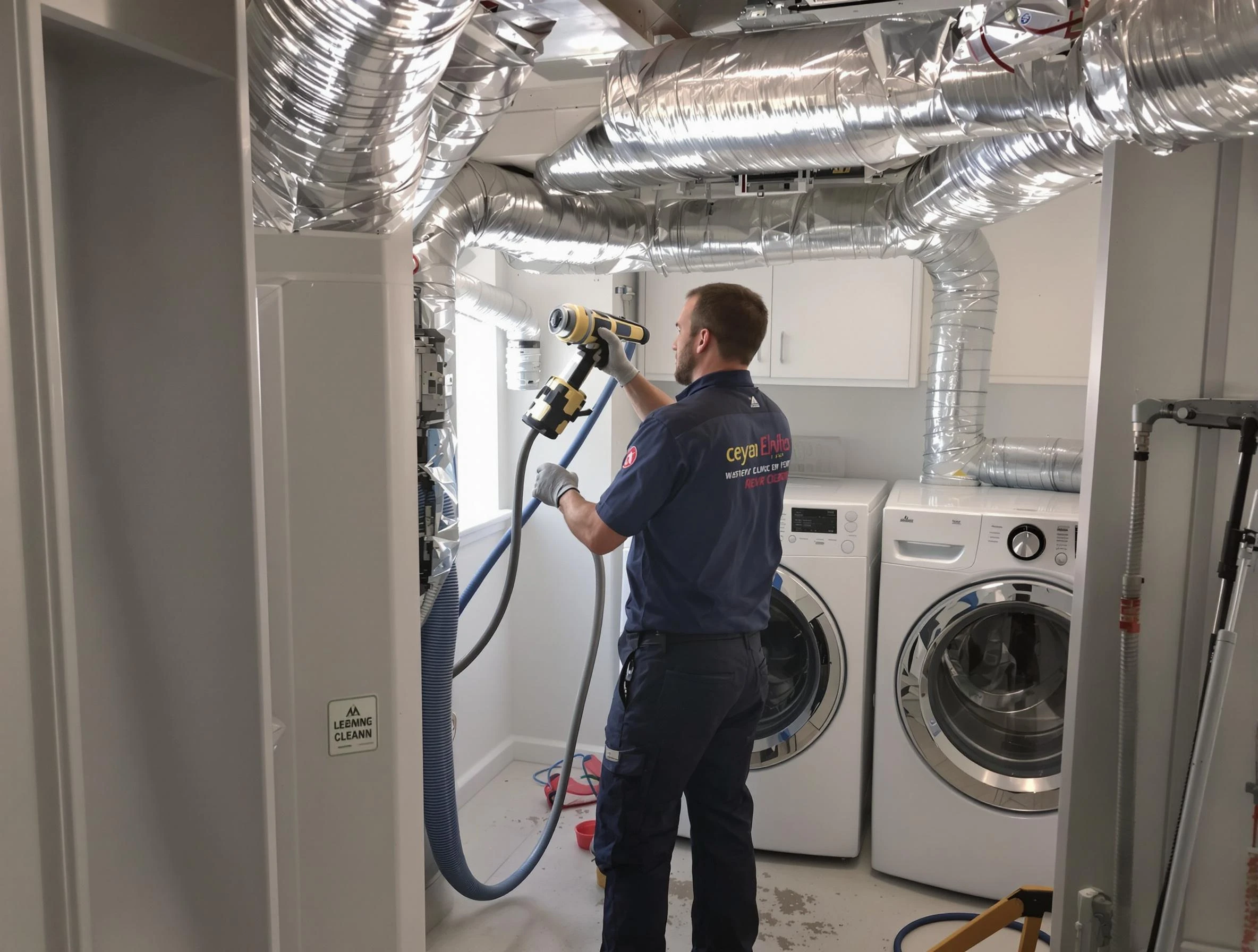 Bosque Farms Dryer Vent Cleaning specialist using advanced equipment for thorough duct cleaning in Bosque Farms