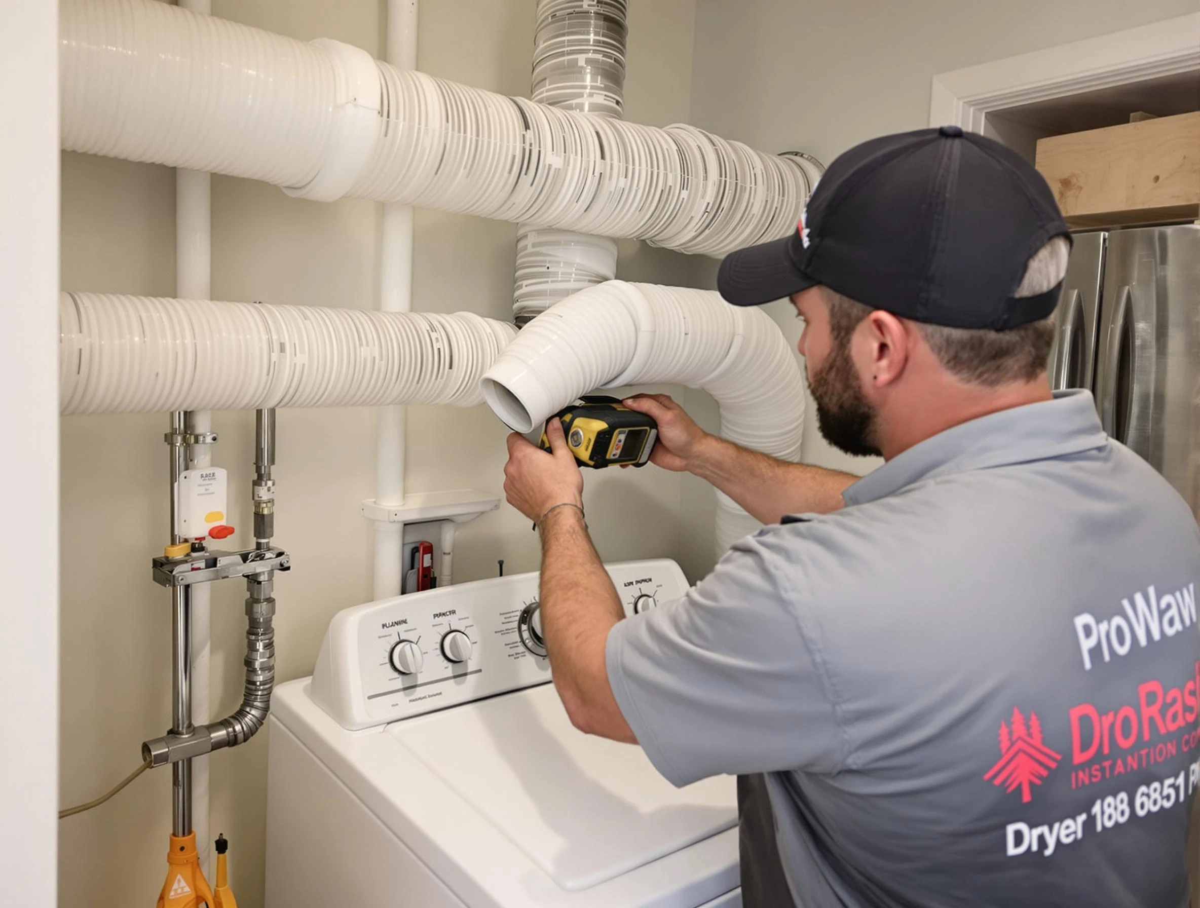 Professional dryer vent hose installation by Bosque Farms Dryer Vent Cleaning in Bosque Farms